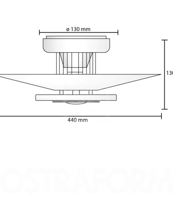 Moni 2_Flos_dimensioni