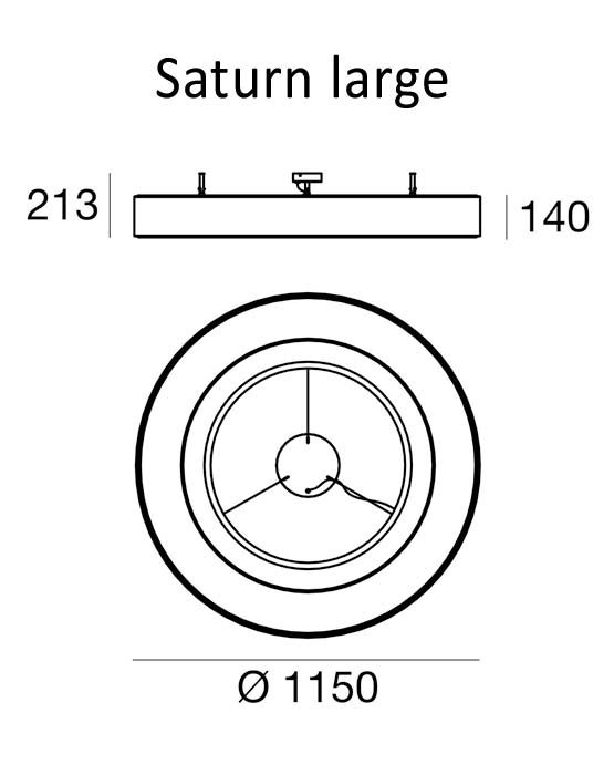 Saturn-soffitto-large_dimensioni_LineaLight