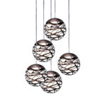 Kelly cluster Studio Italia Design Rosone-Bronzo